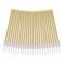 24-Count Gold Long Thin Metallic Birthday Candles, Cake Candles, Birthday Parties, Wedding Decorations, Party Candles, Cake Decorations
